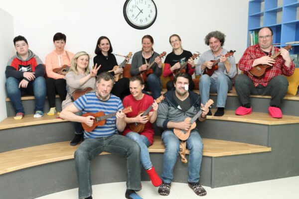 Ukulenka - Kurz ukulele - skupinová fotka